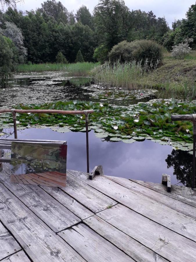 Idilliska Latgaliesu Lauku Maja Ar Melno Pirti *