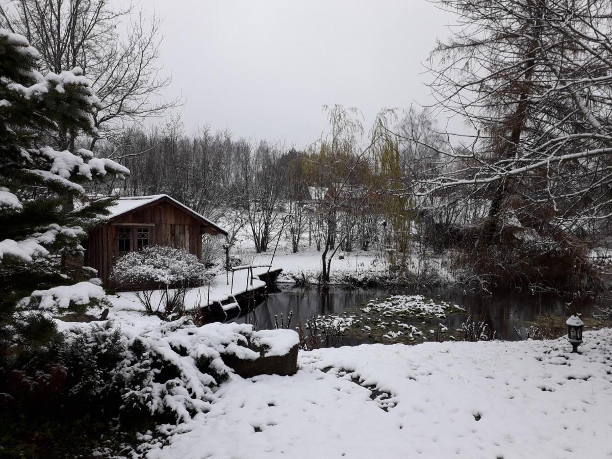 Puhkemaja Idilliska Latgaliesu Lauku Maja Ar Melno Pirti Aglona